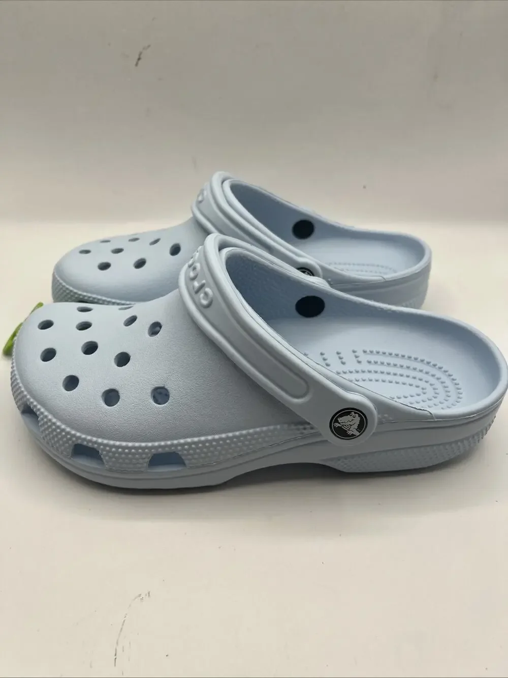 Crocs Classic Clogs Slip On Shoes Light Blue Calcite Sz M5 W7